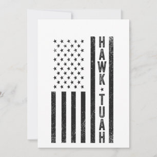 Hawk Tuah Spit On That Thang Funny 4th Of July   Thank You Card