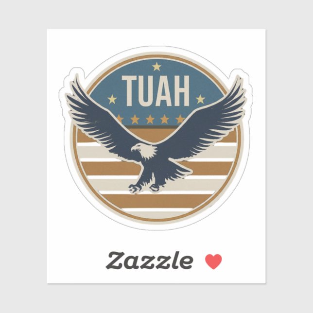Hawk Tuah Sunset  Sticker (Sheet)