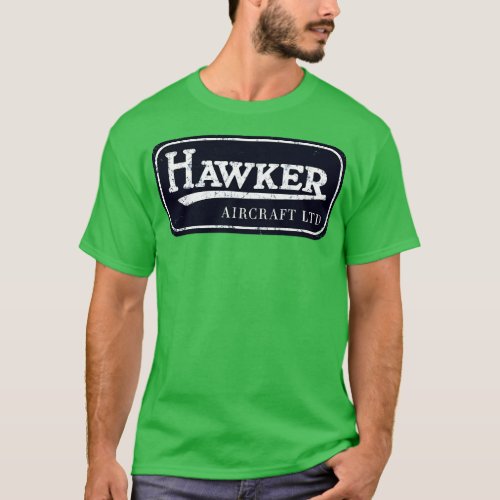 Hawker Aircraft Logo T_Shirt