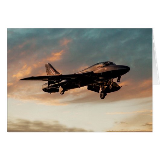 Hawker Hunter Cards (Front Horizontal)