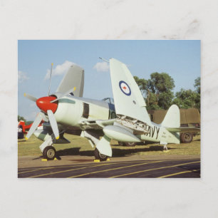 Hawker Sea Fury at CAF, Minnesota Wing, at the Postcard