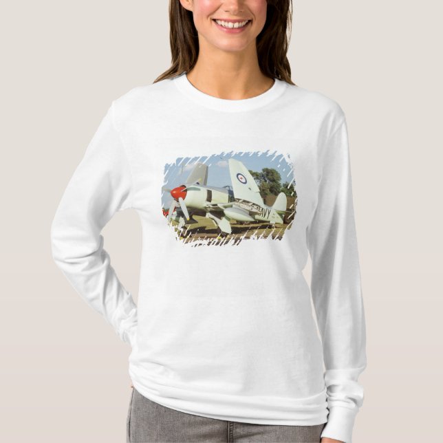 Hawker Sea Fury at CAF, Minnesota Wing, at the T-Shirt (Front)