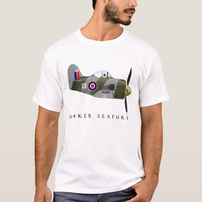 Hawker Seafury Race 13 Tee (Front)