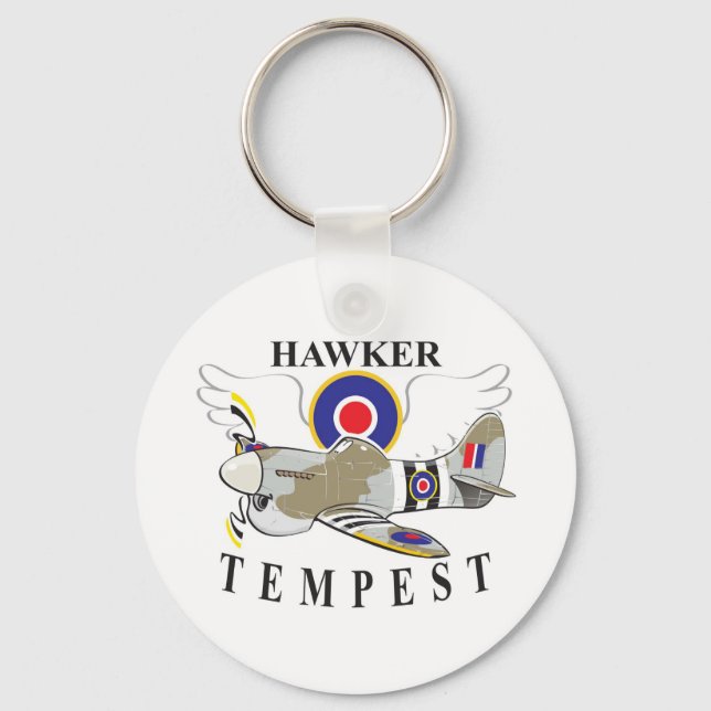 hawker tempest keychain (Front)