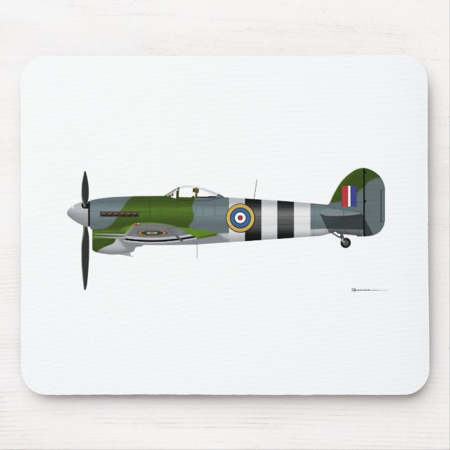 Hawker Typhoon 1-B Mouse Pad (Front)