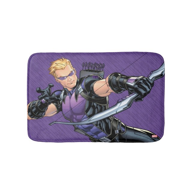 Hawkeye Assemble Bath Mat (Front)