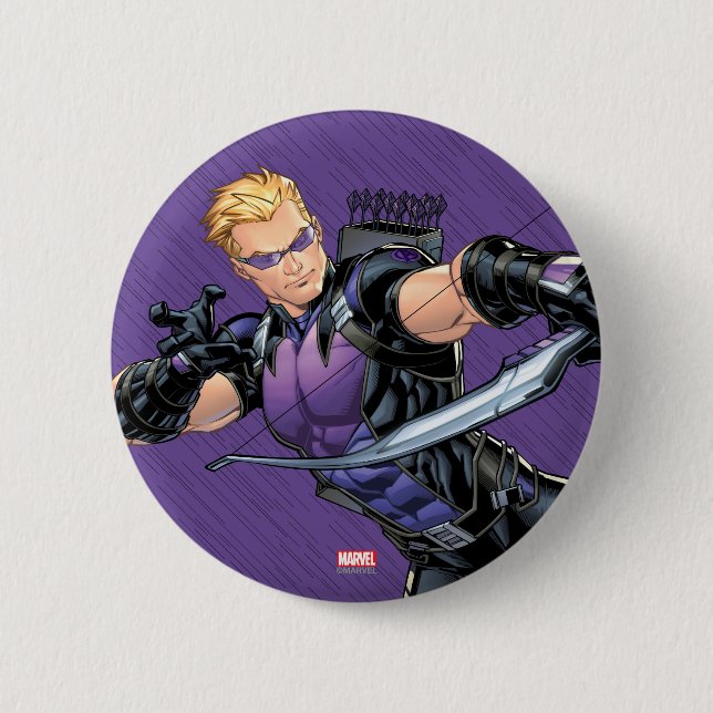 Hawkeye Assemble Button (Front)