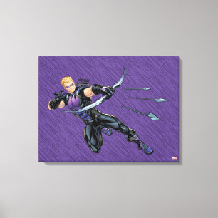 Hawkeye Assemble Canvas Print