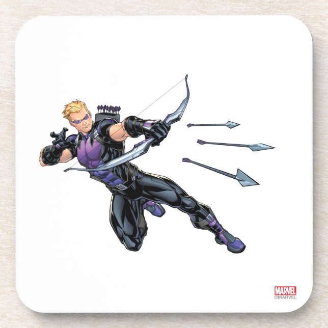 Hawkeye Assemble Coaster (Front)
