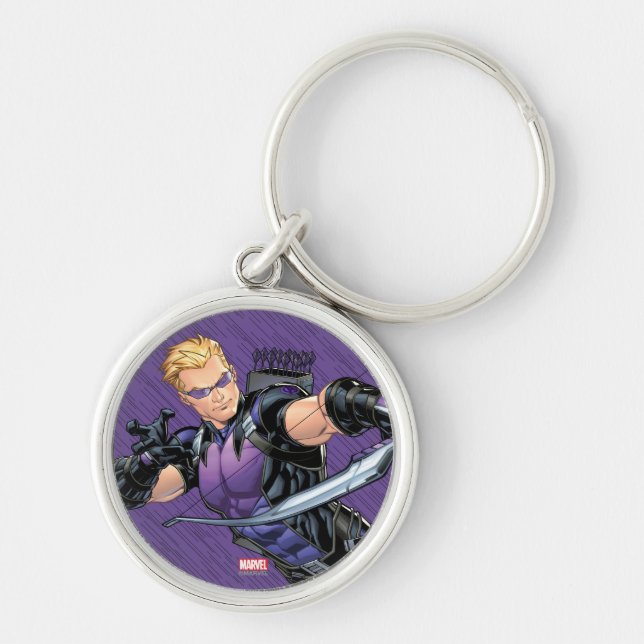 Hawkeye Assemble Keychain (Front)
