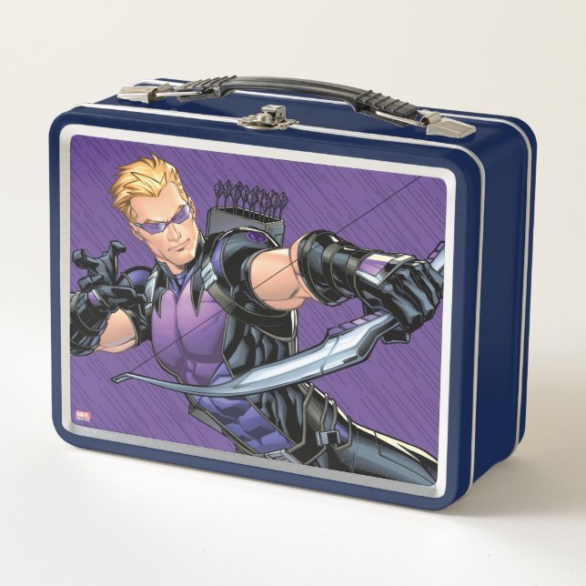 Hawkeye Assemble Metal Lunch Box (Front)