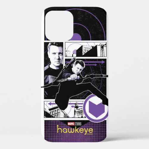 Hawkeye City Graphic Panels iPhone 12 Case