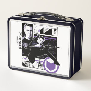 Hawkeye City Graphic Panels Metal Lunch Box