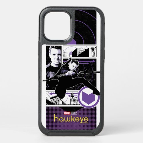 Hawkeye City Graphic Panels OtterBox Symmetry iPhone 12 Case