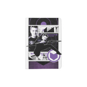 Hawkeye City Graphic Panels Passport Holder