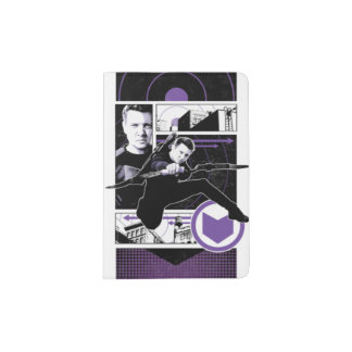 Hawkeye City Graphic Panels Passport Holder
