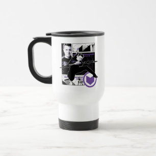 Hawkeye City Graphic Panels Travel Mug