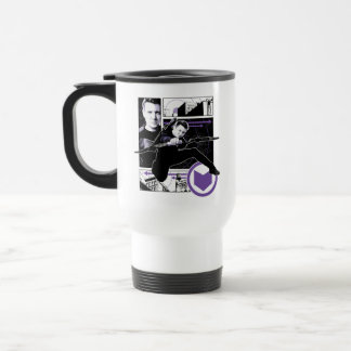 Hawkeye City Graphic Panels Travel Mug
