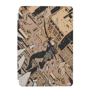 Hawkeye Falling From Window iPad Mini Cover