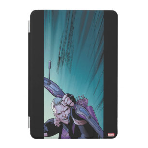 Hawkeye Firing Arrows Comic Panel iPad Mini Cover