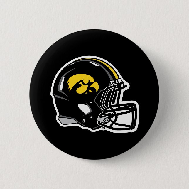 Hawkeye Helmet Button (Front)