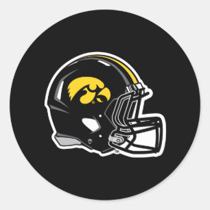 Hawkeye Helmet Classic Round Sticker