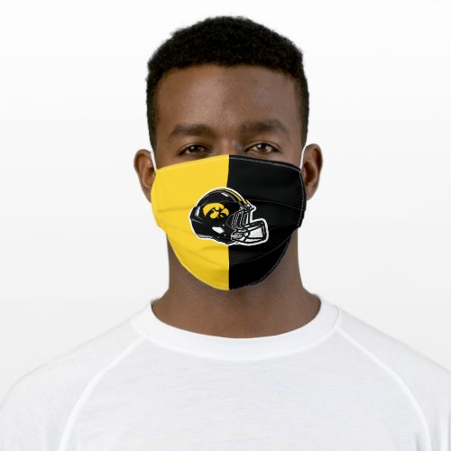 Hawkeye Helmet Colorblock Adult Cloth Face Mask