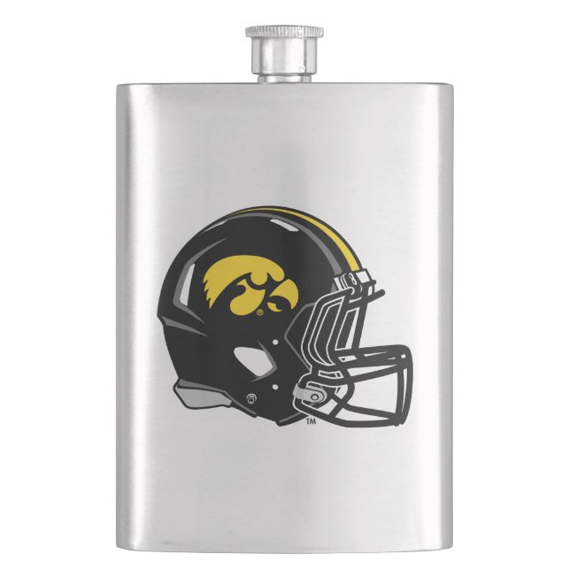Hawkeye Helmet Flask (Front)