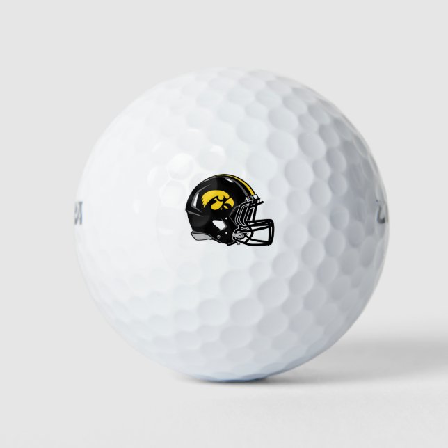 Hawkeye Helmet Golf Balls (Front)