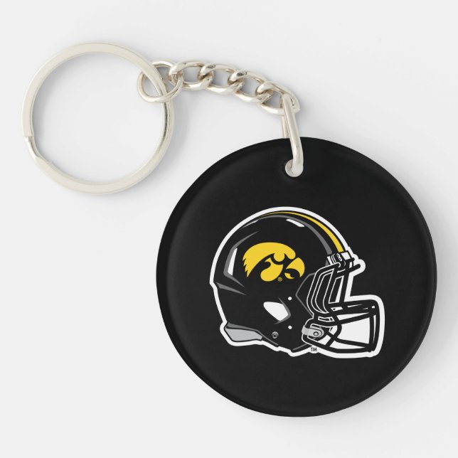 Hawkeye Helmet Keychain (Front)