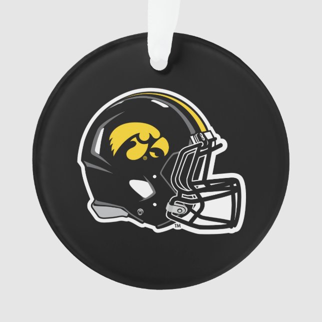 Hawkeye Helmet Ornament (Front)