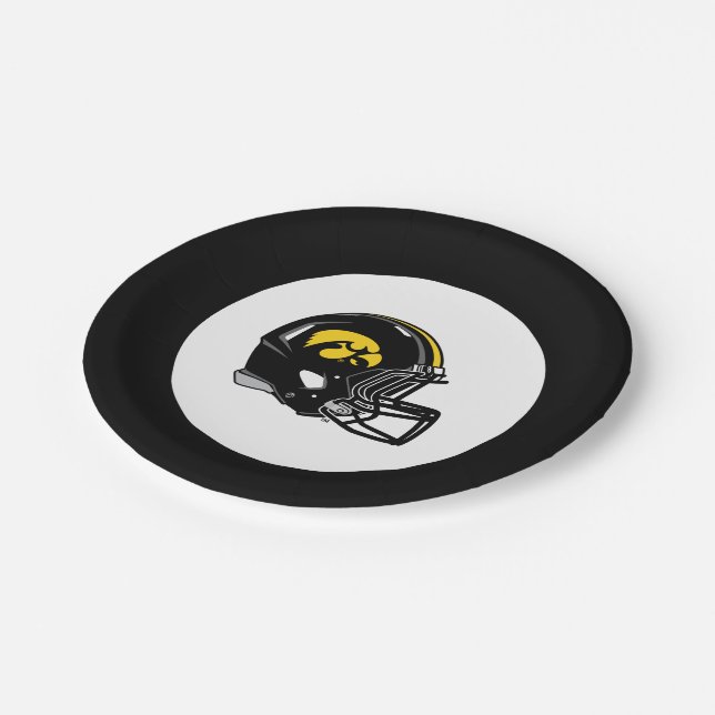 Hawkeye Helmet Paper Plates (Angled)
