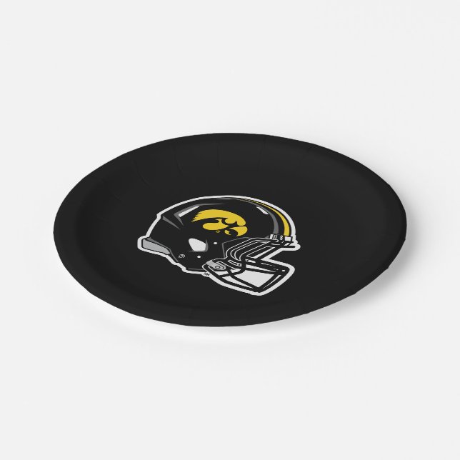 Hawkeye Helmet Paper Plates (Angled)