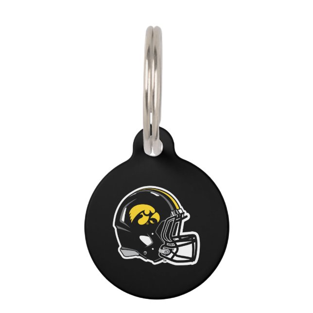 Hawkeye Helmet Pet ID Tag (Front)