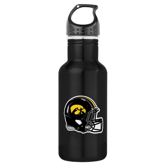 Hawkeye Helmet Stainless Steel Water Bottle (Front)