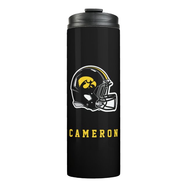 Hawkeye Helmet Thermal Tumbler (Front)
