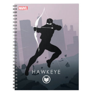 Hawkeye Heroic Silhouette Notebook