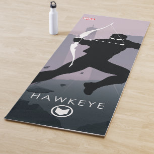 Hawkeye Heroic Silhouette Yoga Mat