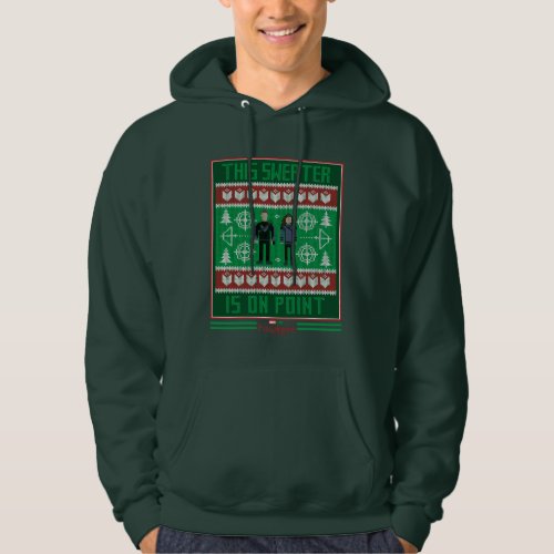 Hawkeye  Kate Bishop Holiday Graphic Hoodie