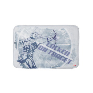Hawkeye Locked On Target Bath Mat