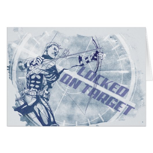 Hawkeye Locked On Target Cards (Front Horizontal)