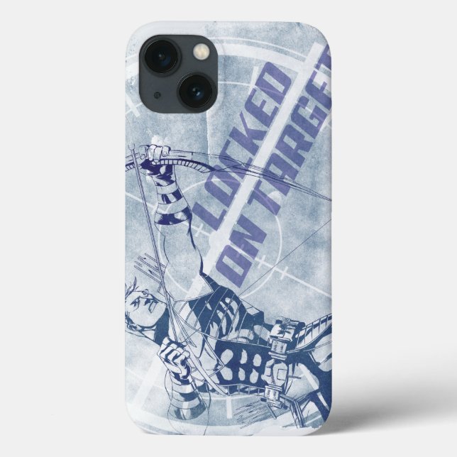 Hawkeye Locked On Target Case-Mate iPhone Case (Back)