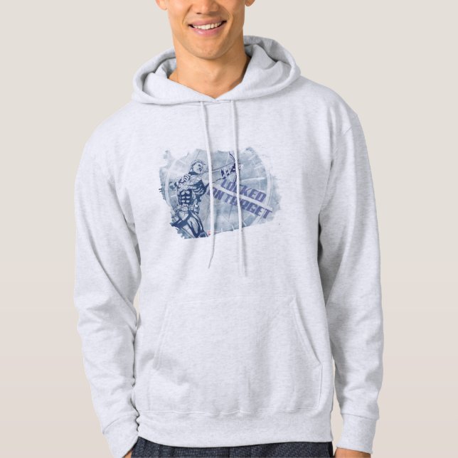 Hawkeye Locked On Target Hoodie (Front)