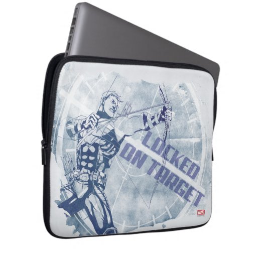 Hawkeye Locked On Target Laptop Sleeve Zazzle