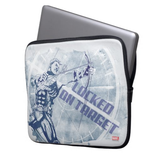 Hawkeye Locked On Target Laptop Sleeve Zazzle