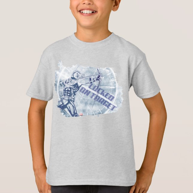 Hawkeye Locked On Target T-Shirt (Front)