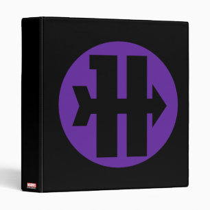 Hawkeye On Target Logo Binder