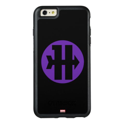 Hawkeye On Target Logo OtterBox iPhone 66s Plus Case