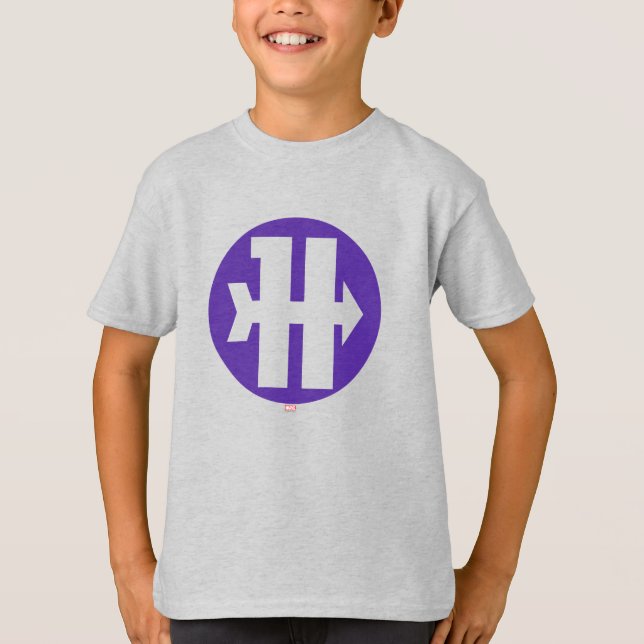 Hawkeye On Target Logo T-Shirt (Front)