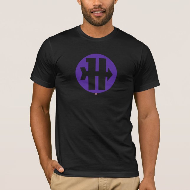 Hawkeye On Target Logo T-Shirt (Front)